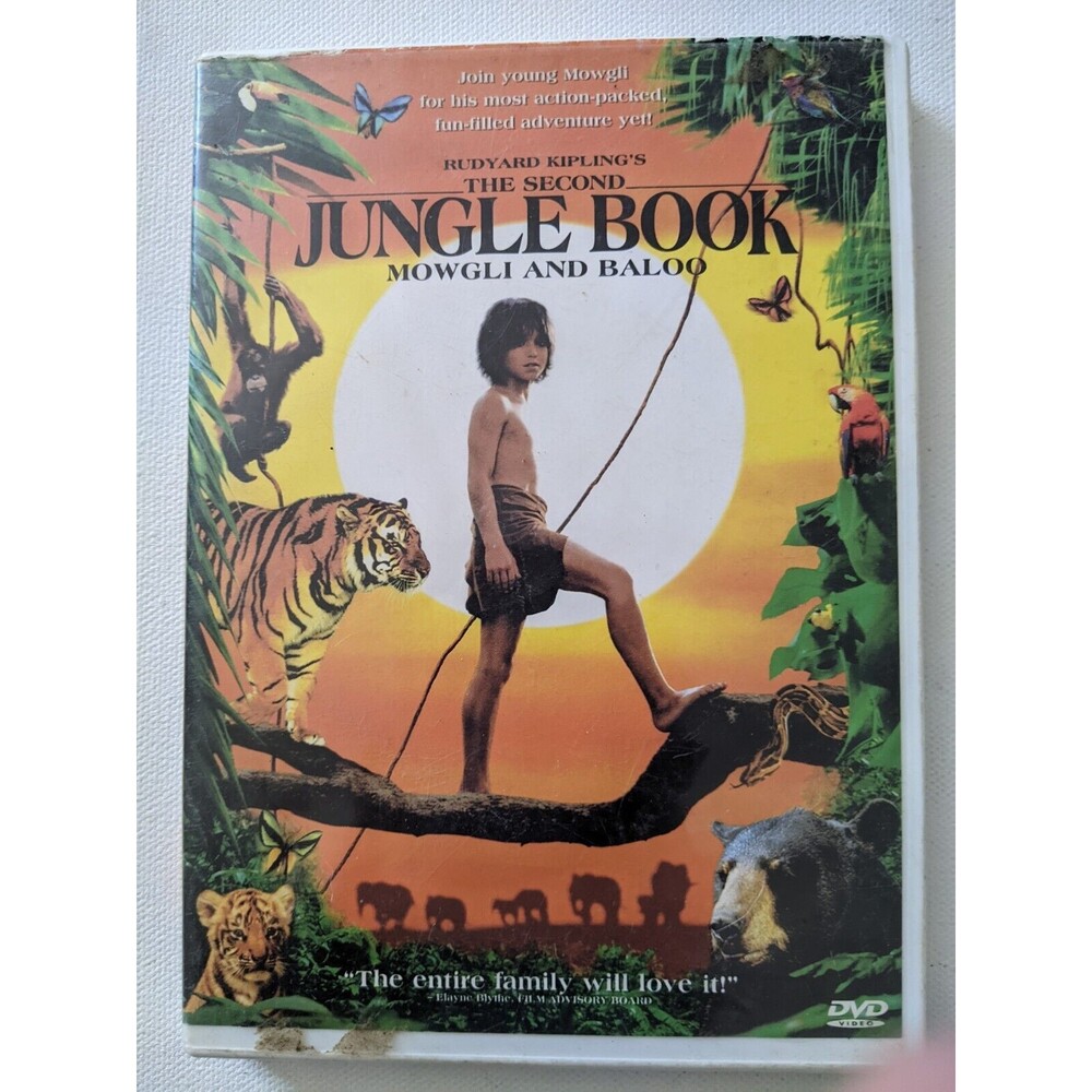 Rudyard Kipling's the Second Jungle Book: Mowgli and Baloo (DVD, 1997)